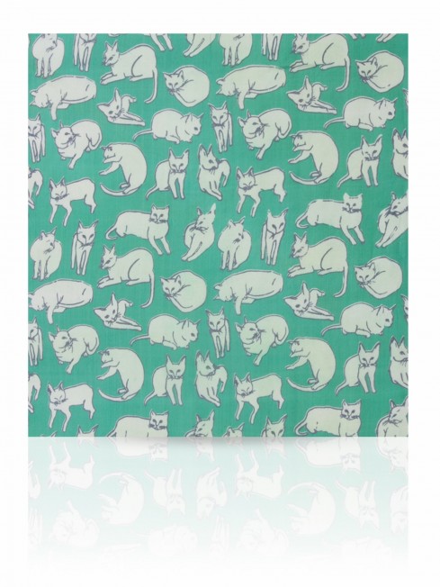Палантин Женский S-CATS/GREEN